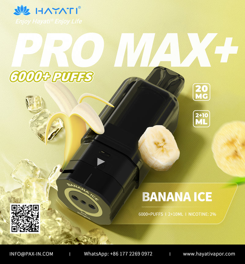 Hayati® Pro Max+ 6k pods