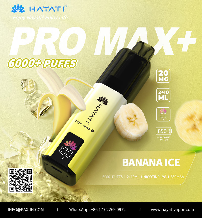 Hayati® Pro Max+ 6k puffs