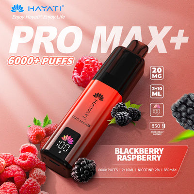 Hayati® Pro Max+ 6k puffs