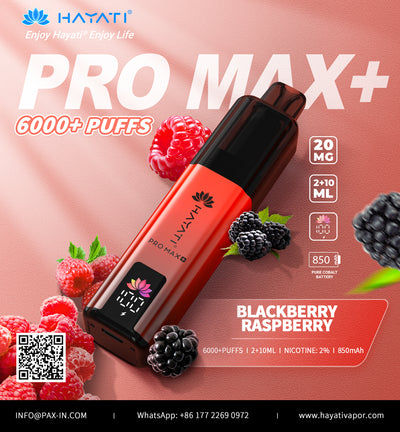 Hayati® Pro Max+ 6k puffs