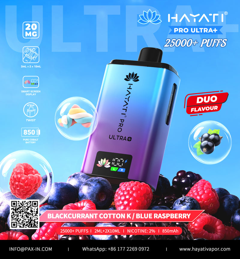 Hayati® Pro Ultra+ 25k puffs