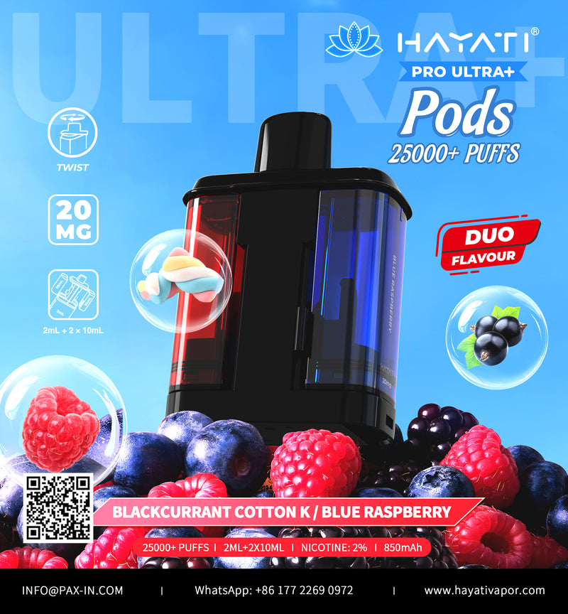 Hayati® Pro Ultra+ 25k pods