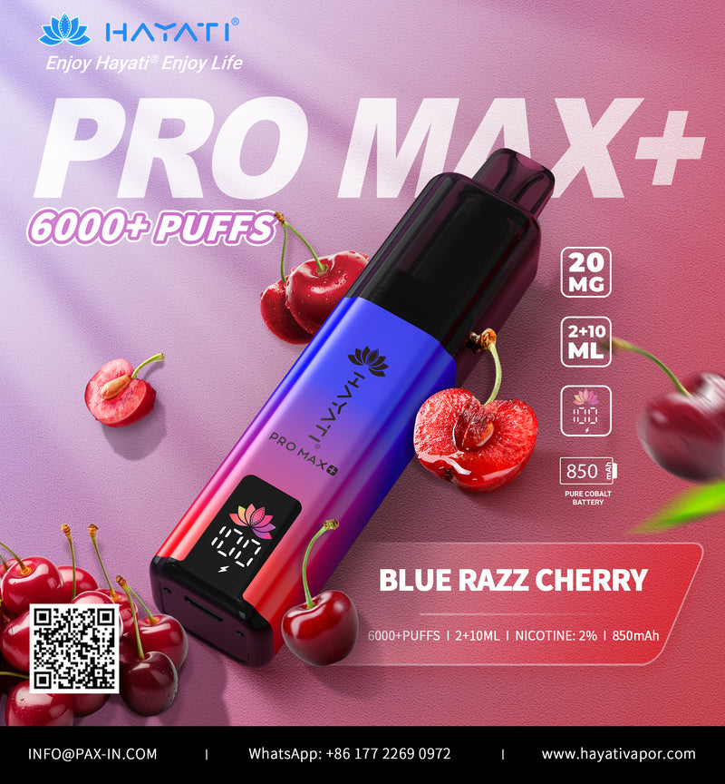 Hayati® Pro Max+ 6k puffs