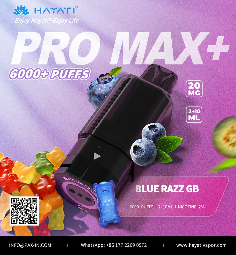 Hayati® Pro Max+ 6k pods