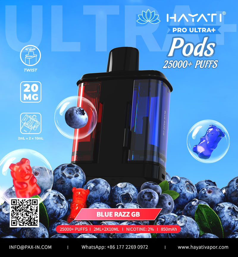 Hayati® Pro Ultra+ 25k pods