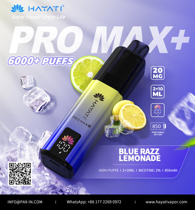 Hayati® Pro Max+ 6k puffs