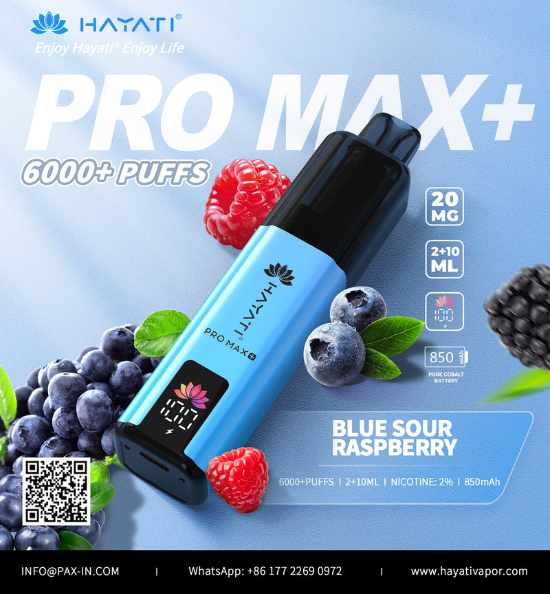 Hayati® Pro Max+ 6k puffs