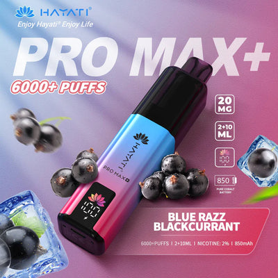 Hayati® Pro Max+ 6k puffs