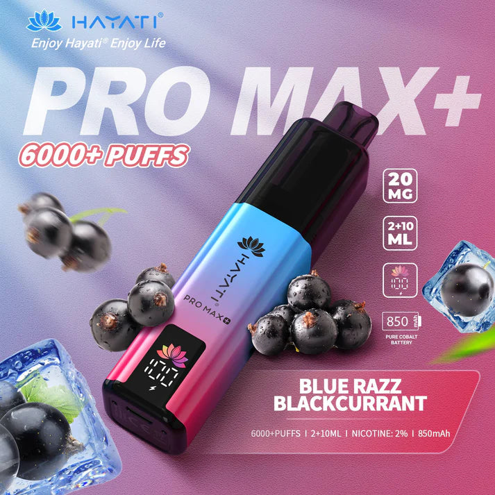 Hayati® Pro Max+ 6k puffs