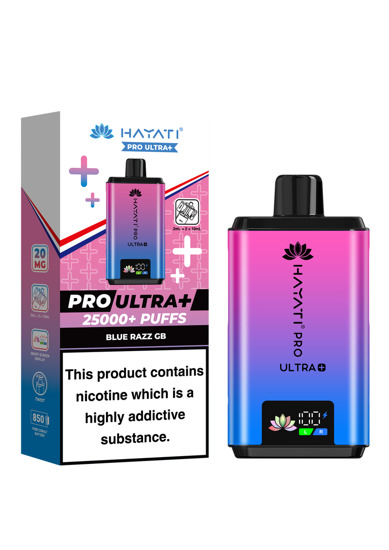 Hayati® Pro Ultra+ 25k puffs