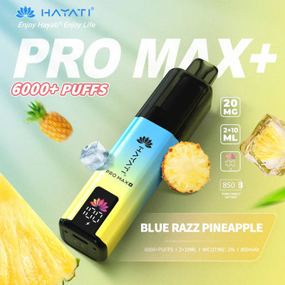 Hayati® Pro Max+ 6k puffs