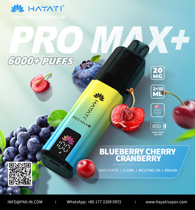 Hayati® Pro Max+ 6k puffs