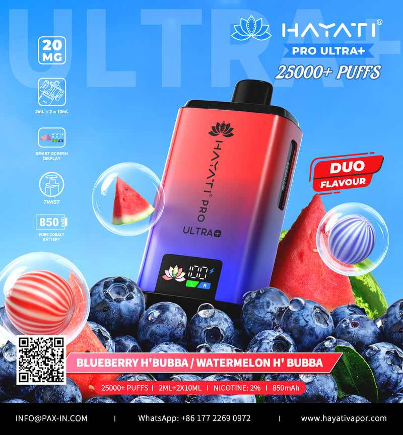 Hayati® Pro Ultra+ 25k puffs