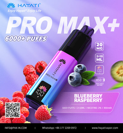 Hayati® Pro Max+ 6k puffs