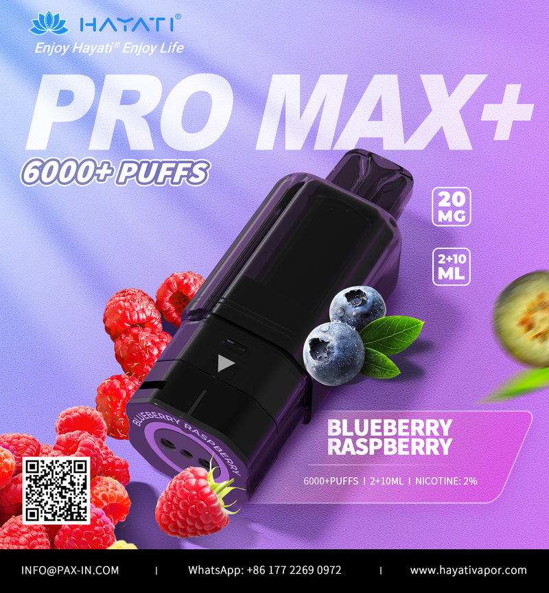 Hayati® Pro Max+ 6k pods