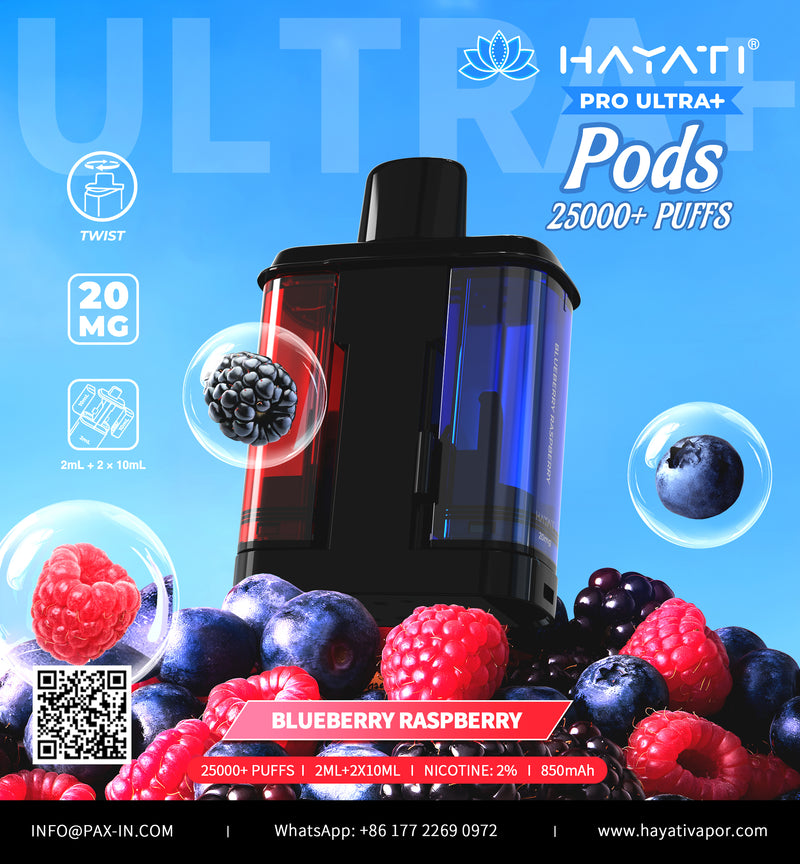 Hayati® Pro Ultra+ 25k pods