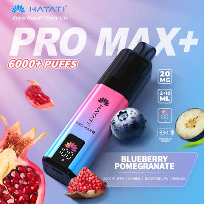 Hayati® Pro Max+ 6k puffs
