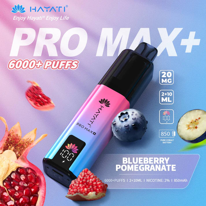 Hayati® Pro Max+ 6k puffs