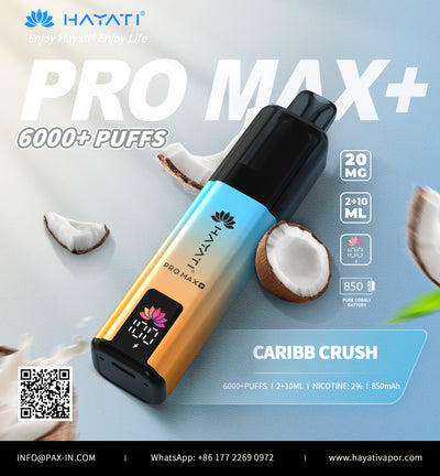 Hayati® Pro Max+ 6k puffs