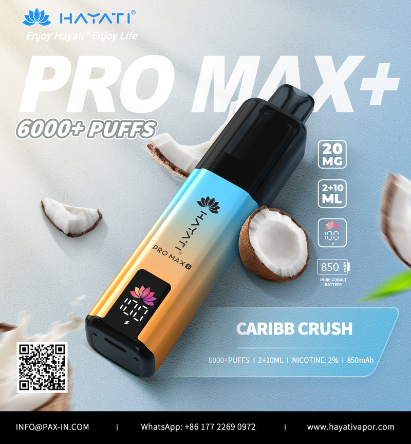 Hayati® Pro Max+ 6k puffs