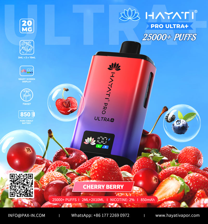 Hayati® Pro Ultra+ 25k puffs
