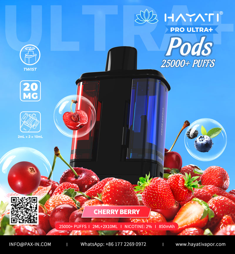 Hayati® Pro Ultra+ 25k pods