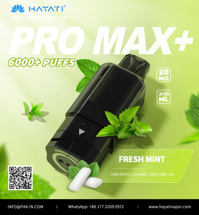 Hayati® Pro Max+ 6k pods