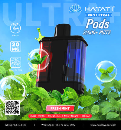 Hayati® Pro Ultra+ 25k pods