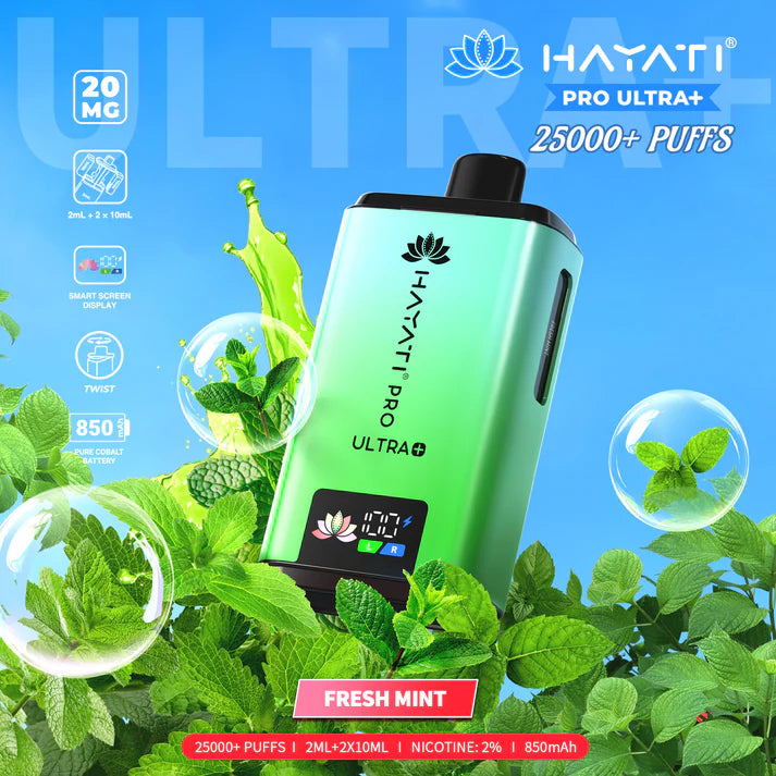Hayati® Pro Ultra+ 25k puffs
