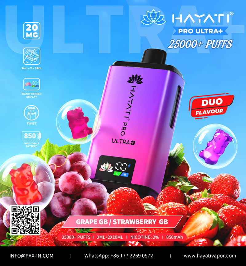 Hayati® Pro Ultra+ 25k puffs