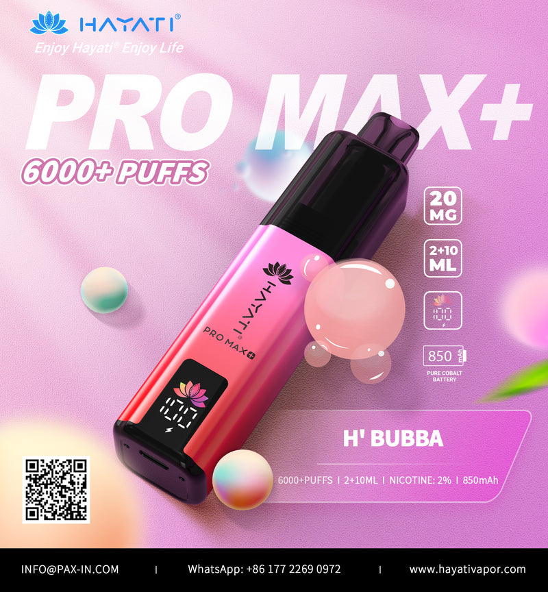 Hayati® Pro Max+ 6k puffs
