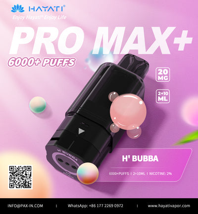 Hayati® Pro Max+ 6k pods
