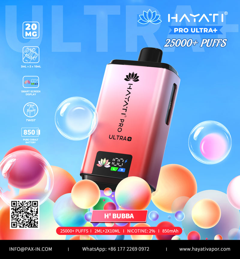 Hayati® Pro Ultra+ 25k puffs