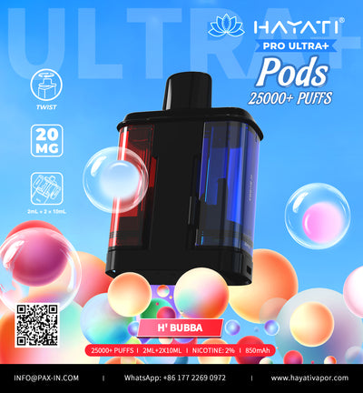 Hayati® Pro Ultra+ 25k pods