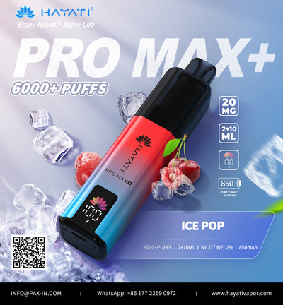 Hayati® Pro Max+ 6k puffs