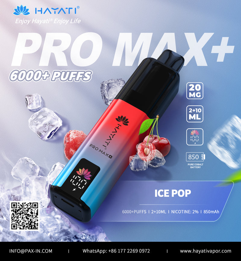 Hayati® Pro Max+ 6k puffs
