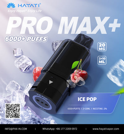 Hayati® Pro Max+ 6k pods