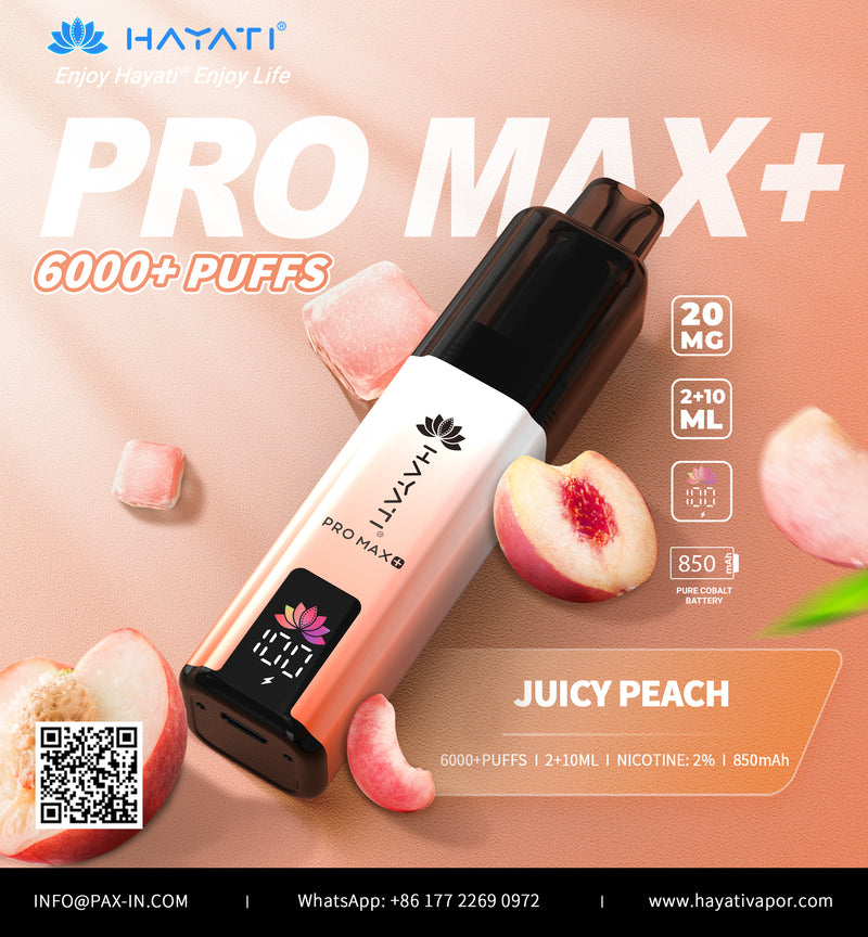 Hayati® Pro Max+ 6k puffs