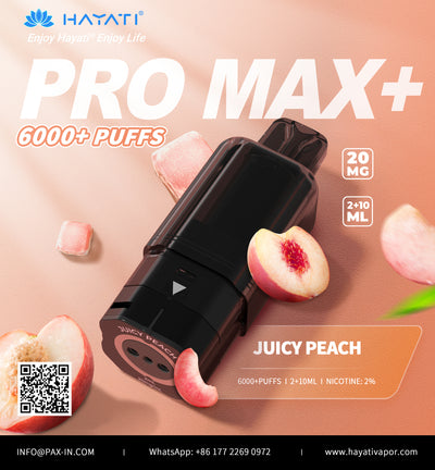 Hayati® Pro Max+ 6k pods