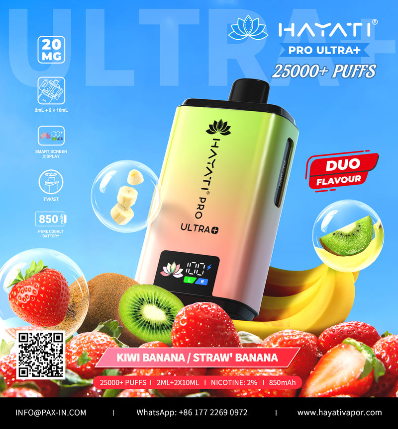 Hayati® Pro Ultra+ 25k puffs