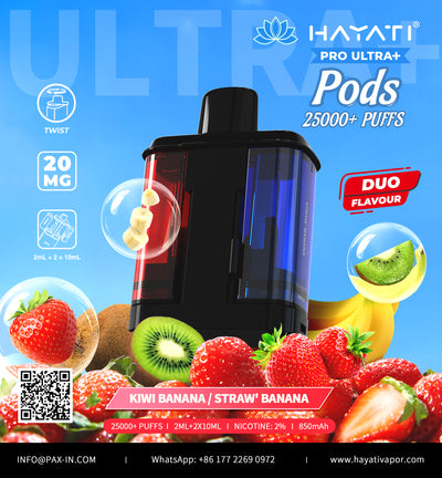 Hayati® Pro Ultra+ 25k pods