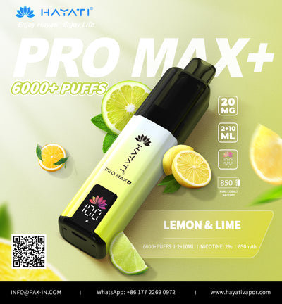 Hayati® Pro Max+ 6k puffs