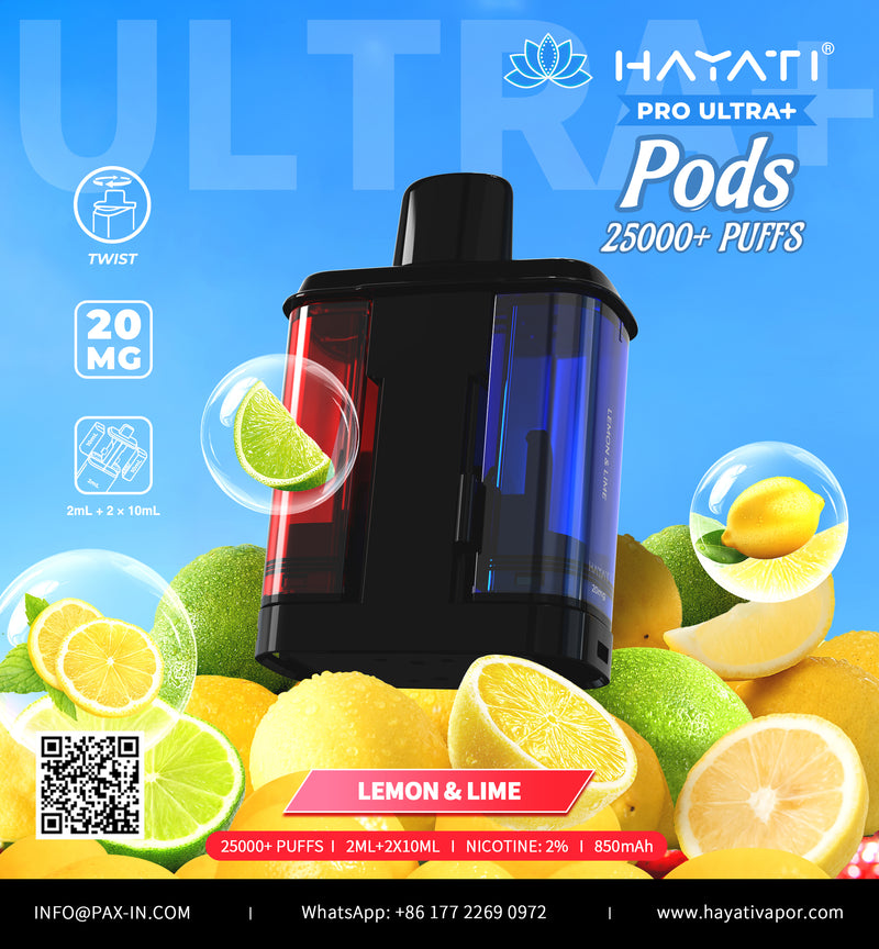 Hayati® Pro Ultra+ 25k pods