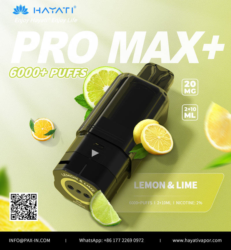 Hayati® Pro Max+ 6k pods