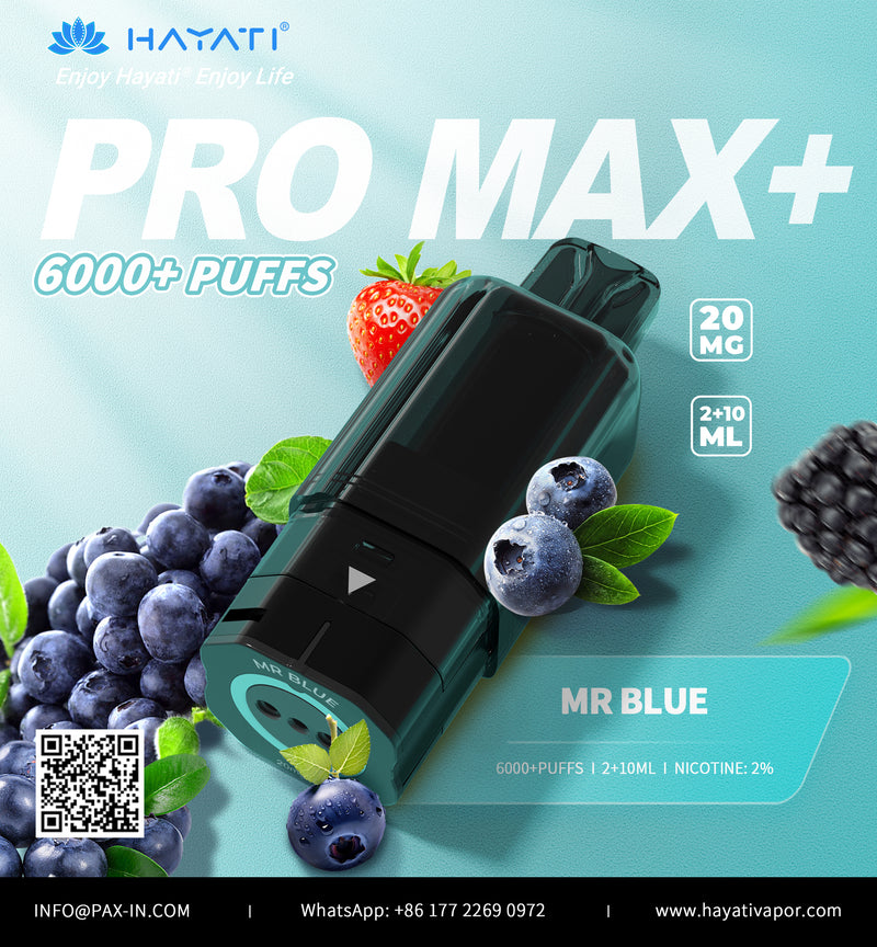 Hayati® Pro Max+ 6k pods