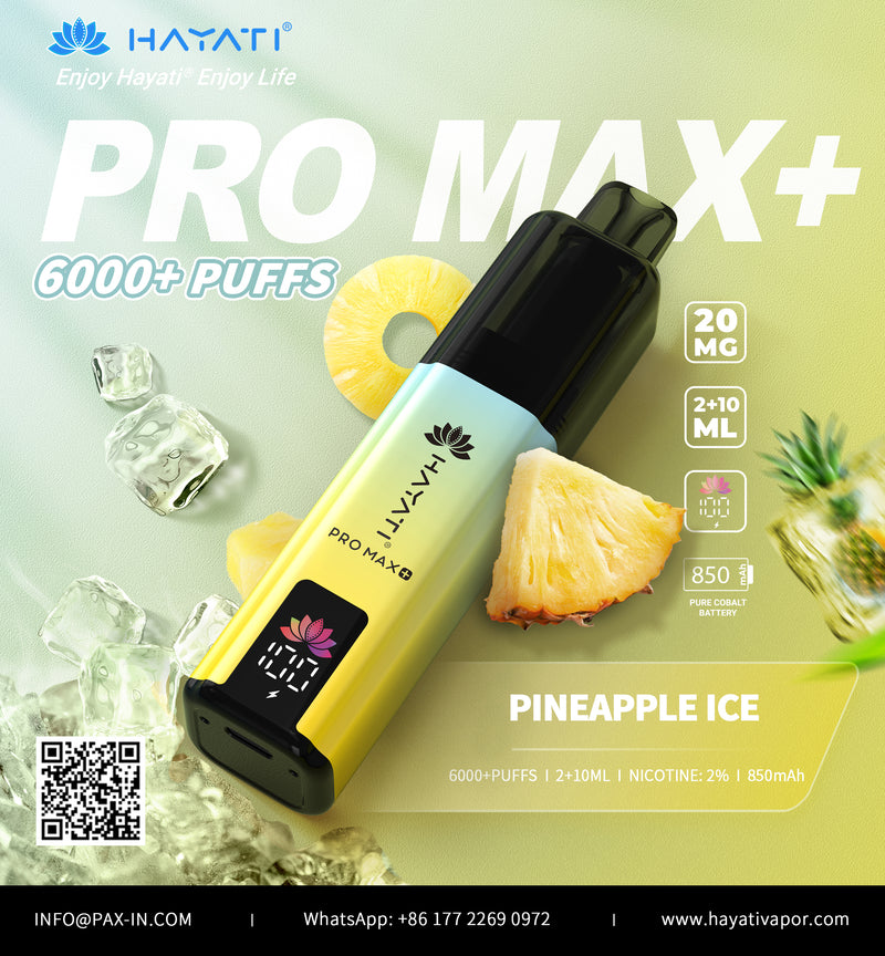 Hayati® Pro Max+ 6k puffs