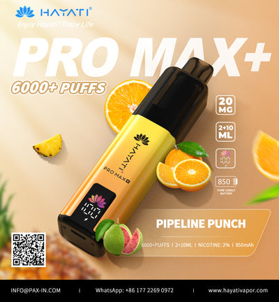 Hayati® Pro Max+ 6k puffs