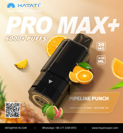 Hayati® Pro Max+ 6k pods