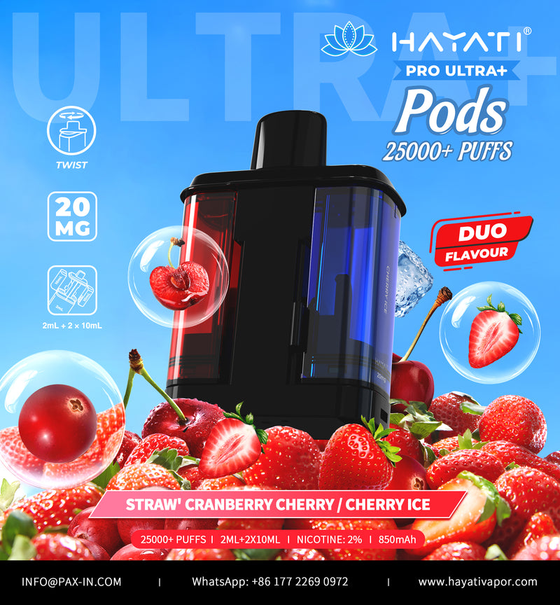 Hayati® Pro Ultra+ 25k pods