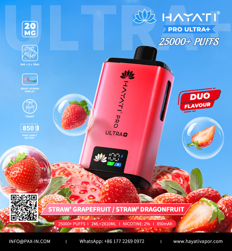 Hayati® Pro Ultra+ 25k puffs
